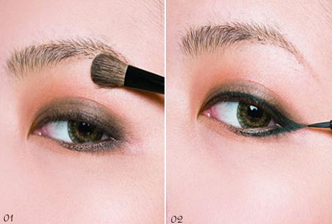 介绍几个韩式眼妆画法技巧