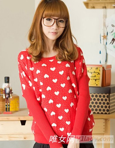 分享一些淑女范的MM可爱新款韩版毛衣
