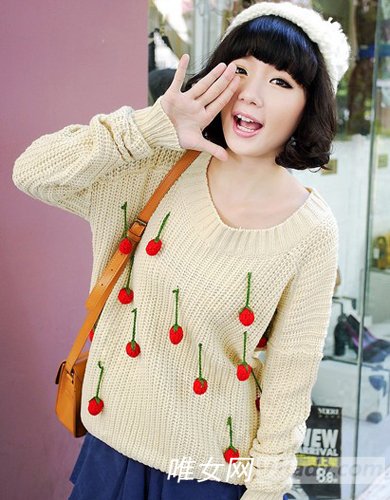 分享一些淑女范的MM可爱新款韩版毛衣